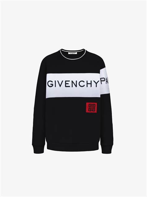 sweat givenchy paris|givenchy sweatshirts for men.